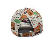 Kinder Kappe New Era - Branded Location Print 9FORTY - Stone