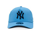 Kinder Kappe New Era - MLB Essential 9FORTY A-Frame Trucker - NY Yankees - Blue / Ocean Blue