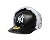 Kappe New Era - MLB Image Drop Faux Fur Dog Ear 59FIFTY - NY Yankees - Graphite