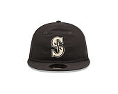 Kappe New Era - MLB Nylon Ripstop 9FIFTY Retro Crown - Seattle Mariners - Black