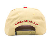 Kappe Brixton - Two Boots C Np Mp Snapback - Celestial Yellow/Red