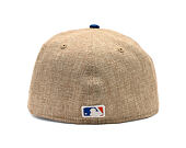 Kappe New Era - MLB "Summer Twine" 59FIFTY - NY Mets - Team Color / Open Market Tan