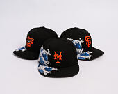Kappe New Era - MLB "Tidal Wave" 59FIFTY - NY Mets - Black