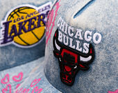 Kappe Mitchell & Ness - Painted Love - NBA - Chicago Bulls - Light Blue
