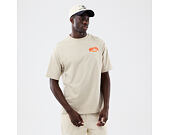 T-Shirt New Era - Branded Food Character Oversized Tee - Stone