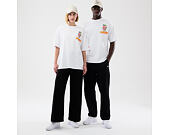 T-Shirt New Era - Branded Food Character Oversized Tee - White