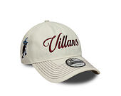 Kappe New Era - Villans Dadcap 9TWENTY A-Frame - ASTON VILLA FC - Ivory