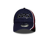 Kappe New Era - Moto Unstructured 9TWENTY - Barcelona FC - Navy / Cardinal