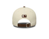 Kappe New Era - MLB Cord 9FORTY M-CROWN - NY Yankees - Cream / Deep Auburn