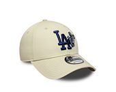 Kappe New Era - MLB Food Icon 9FORTY - LA Dodgers - Stone / Royal