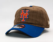 Kappe New Era × Three Looms - Chestnut Pinstripe 9TWENTY A-Frame - NY Mets