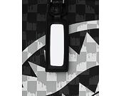 Tasche Sprayground - Black And White Drip Check Shark Tote