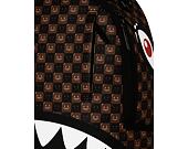 Rucksack Sprayground - Sharks In Paris Wtf Bubble Brown Check Backpack
