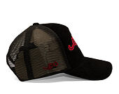 Kappe Ed Hardy - Embroidery Applique Cord 5 Panel Trucker Cap - Black
