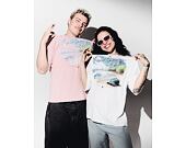 T-Shirt New Era - Branded Beach Graphic Oversized Tee - White