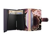 Geldbörse Secrid - Miniwallet Serpent - Purple