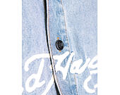 Hemd Ed Hardy - Mens Eagle And Stars Relaxed Denim Shirt - Bleach