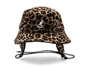 Hut Kangol - Interlock Earfap Bucket - Leopard Tan