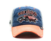 Kappe Von Dutch - Baseball - Embroidery - Orange / Navy