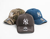 Kappe '47 Brand - MLB Contrast Stitch CLEAN UP - NY Yankees - Steel