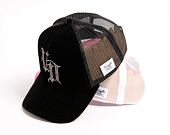 Damen Kappe Von Dutch - Baseball - Velvet Rhinestone Logo - Black