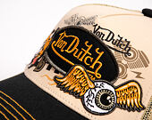Kappe Von Dutch - Trucker - Patch & Print - Black / White