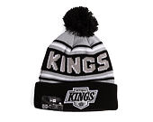 Mütze New Era - NHL Evergreen Wordmark Pom Medium Knit - LA Kings - Team Color