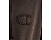 Pullover Champion - Washed Black Hoodie Full Zip Sweatshirt