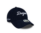 Damen Kappe New Era - MLB Cord Script 9TWENTY - LA Dodgers - Navy / White