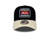 Kappe New Era - Branded Cord Visor 9FORTY A-Frame Trucker - Navy / Stone