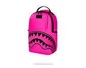 Rucksack Sprayground - Shark Central White Stencil Shark Pink Nylon Backpack