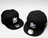 Kappe Prague Black Panthers 2017 59FIFTY Schwarz/Weiß