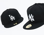 Kappe New Era - MLB Basic 59FIFTY - LA Dodgers - Black / White