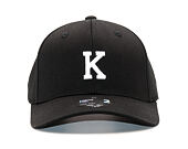 Kappe State of WOW ALPHABET - Kilo Baseball Cap Crown 2 Black/White Strapback