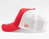 Kappe New Era - MLB Clean 9FORTY Trucker - NY Yankees - Scarlet / White