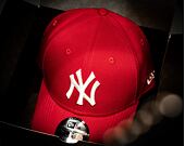 Kappe New Era - MLB Essential 9FORTY - NY Yankees - Scarlet / White