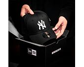 Kappe New Era - MLB Essential 9FORTY - NY Yankees - Black / White