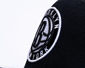 Kappe Mitchell & Ness - NBA Team Ground 2.0 Snapback - Brooklyn Nets - Black