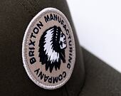 Kappe Brixton Rival Stamp X Mp Mesh Cap Military Olive Military Olive