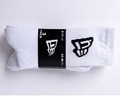 Socken New Era - Flag Crew 3Pack - White