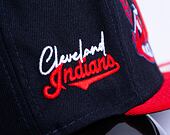Kappe Adam Wave 59FIFTY MLB “Banned” Cleveland Indians Fitted