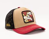 Kappe Capslab - Trucker Looney Tunes - Wile E. Coyote v.2 Trucker -Brown / Burgundy