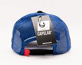 Kappe Capslab NASA A-Frame Trucker CL/NASA/1/NAS4 Black / Royal Blue