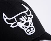 Kappe New Era 9FORTY NBA Essential outline Chicago Bulls Strapback Black