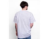 T-Shirt Karl Kani - Small Signature Pinstripe Tee - White/Black