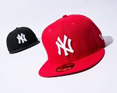 Kappe New Era - MLB Basic 59FIFTY - NY Yankees - Scarlet / White