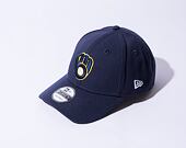 Kappe New Era 9FORTY MLB The League 20 Milwaukee Brewers Strapback Game Logo