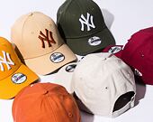 Kinder Kappe New Era 9FORTY Kids MLB Kids League Essential - NY Yankees - Olive / White