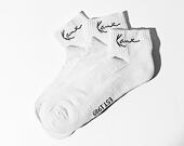 Socken Karl Kani - Signature Ankle Socks 3-Pack - White