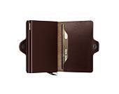 Geldbörse Secrid - Premium Twinwallet Dusk Dark Brown